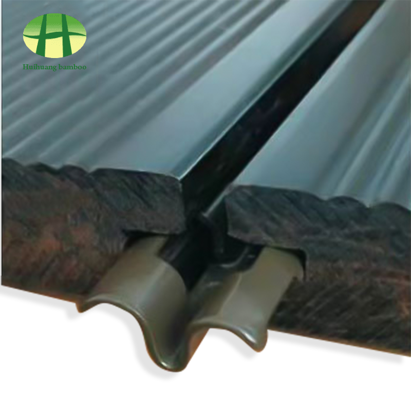 Épissage explicite des clous pour revêtement de sol en bambou lourd