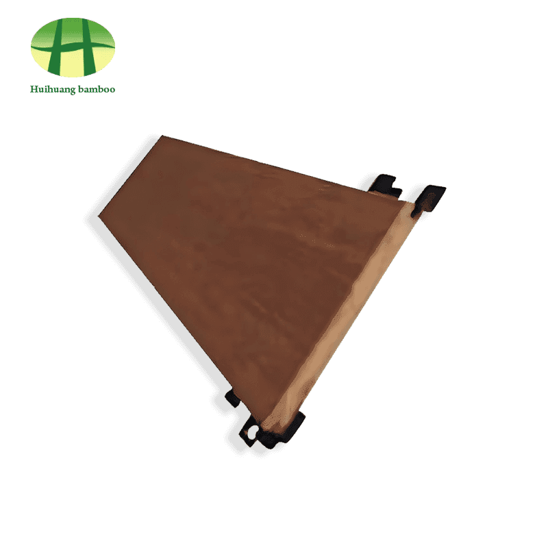 Panneaux muraux extérieurs en bambou lourd naturel