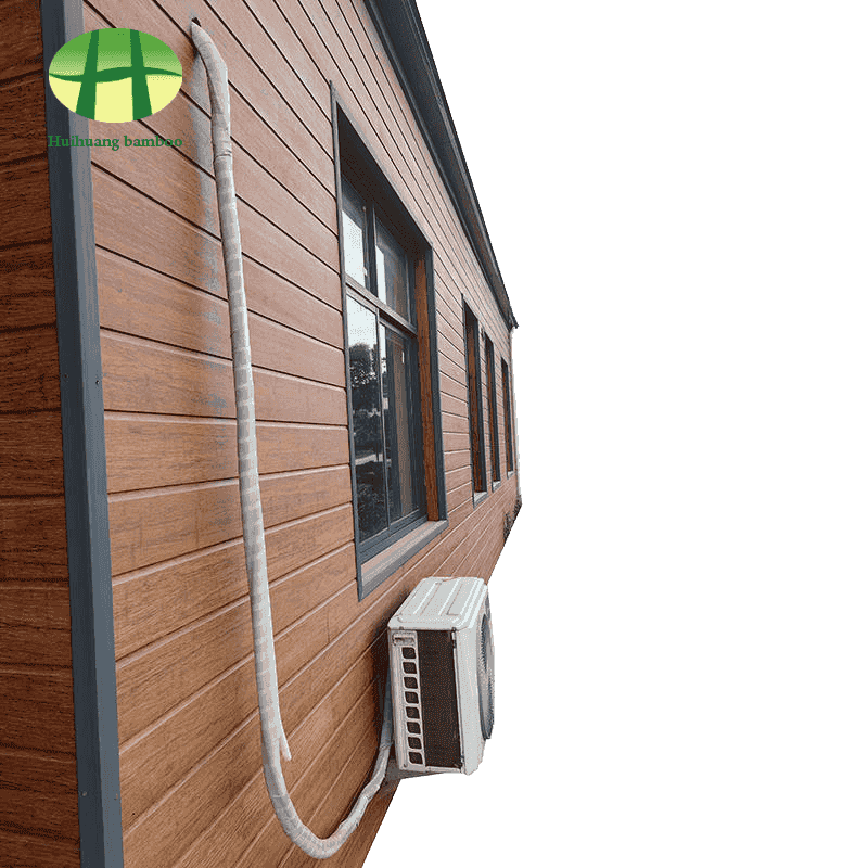Panneaux muraux extérieurs horizontaux en bambou lourd