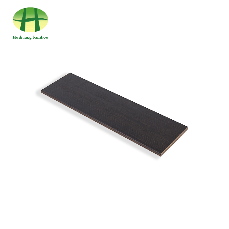 Clôture extérieure en bambou lourd carbonisé