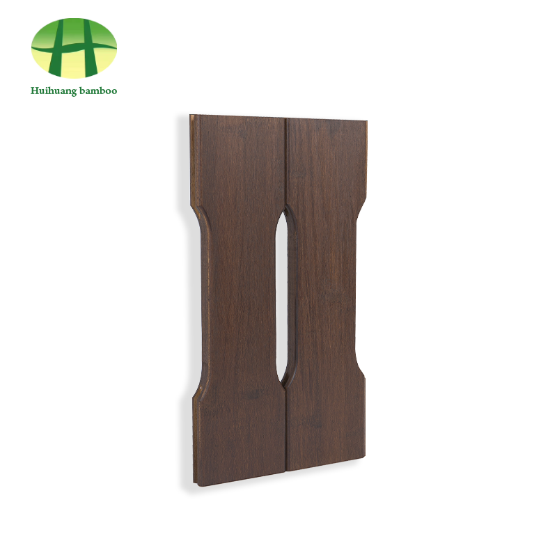 Planche d'écurie en bambou lourd de style fente de ventilation