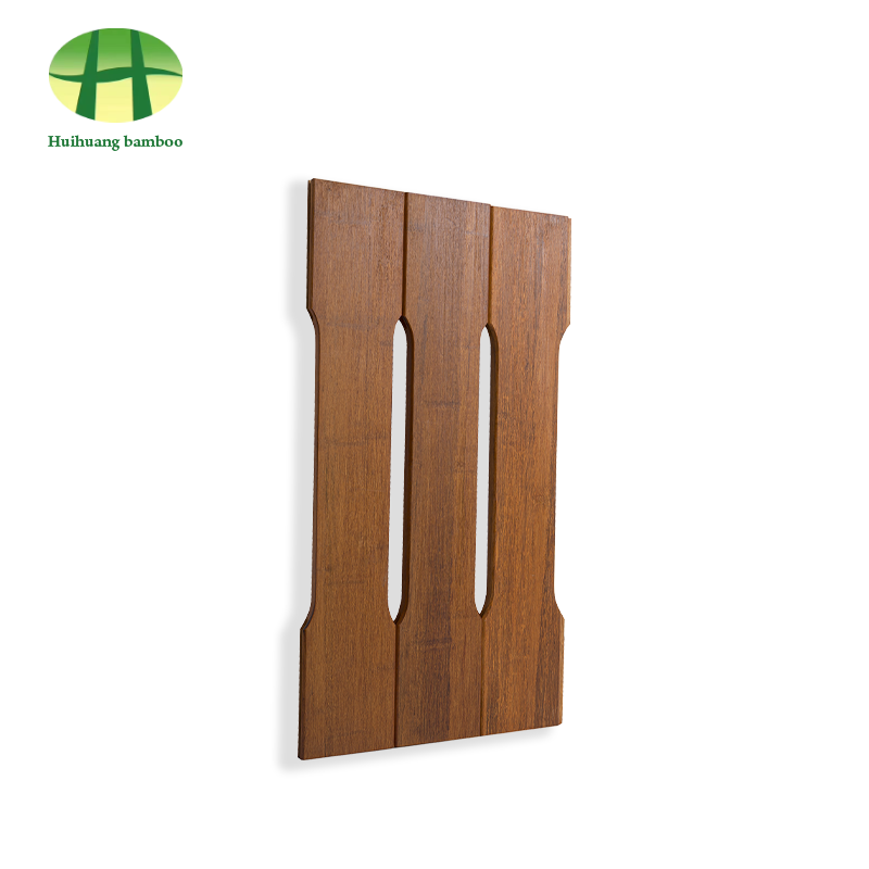 Planche d'écurie en bambou lourd de style fente de ventilation