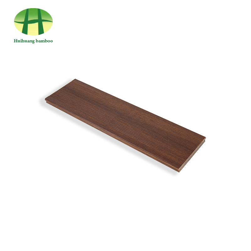 Parquet en bambou couleur café