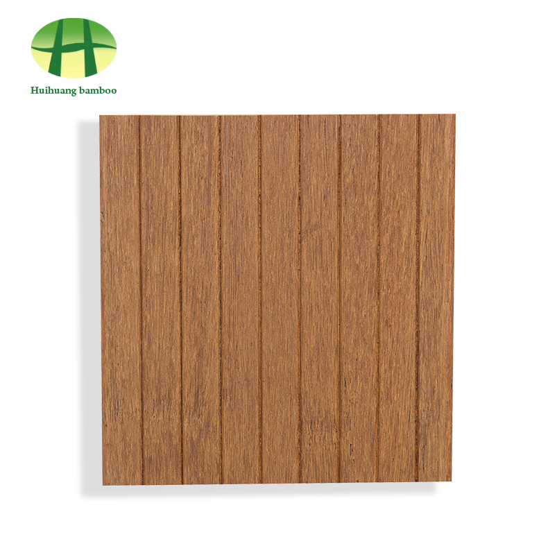 Parquet en bambou à petites rainures