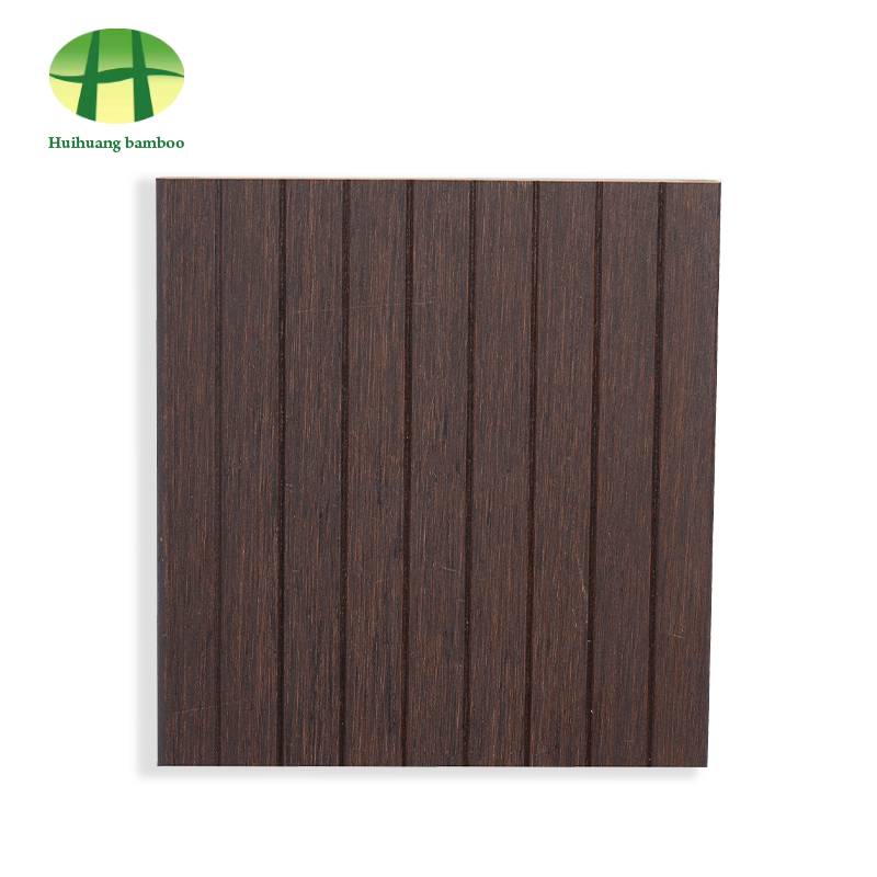 Parquet en bambou à petites rainures